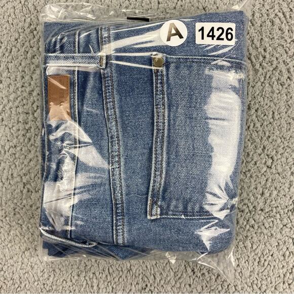 Judy Blue Women's Heavy Destroyed Distressed Straight Fit Jeans - Size: 13/31 - Picture 15 of 15